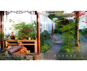 杭州西溪花市阳光房景观绿化设计｜私家小庭院景观绿化